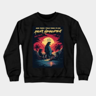 Godzilla: Anger Management Crewneck Sweatshirt